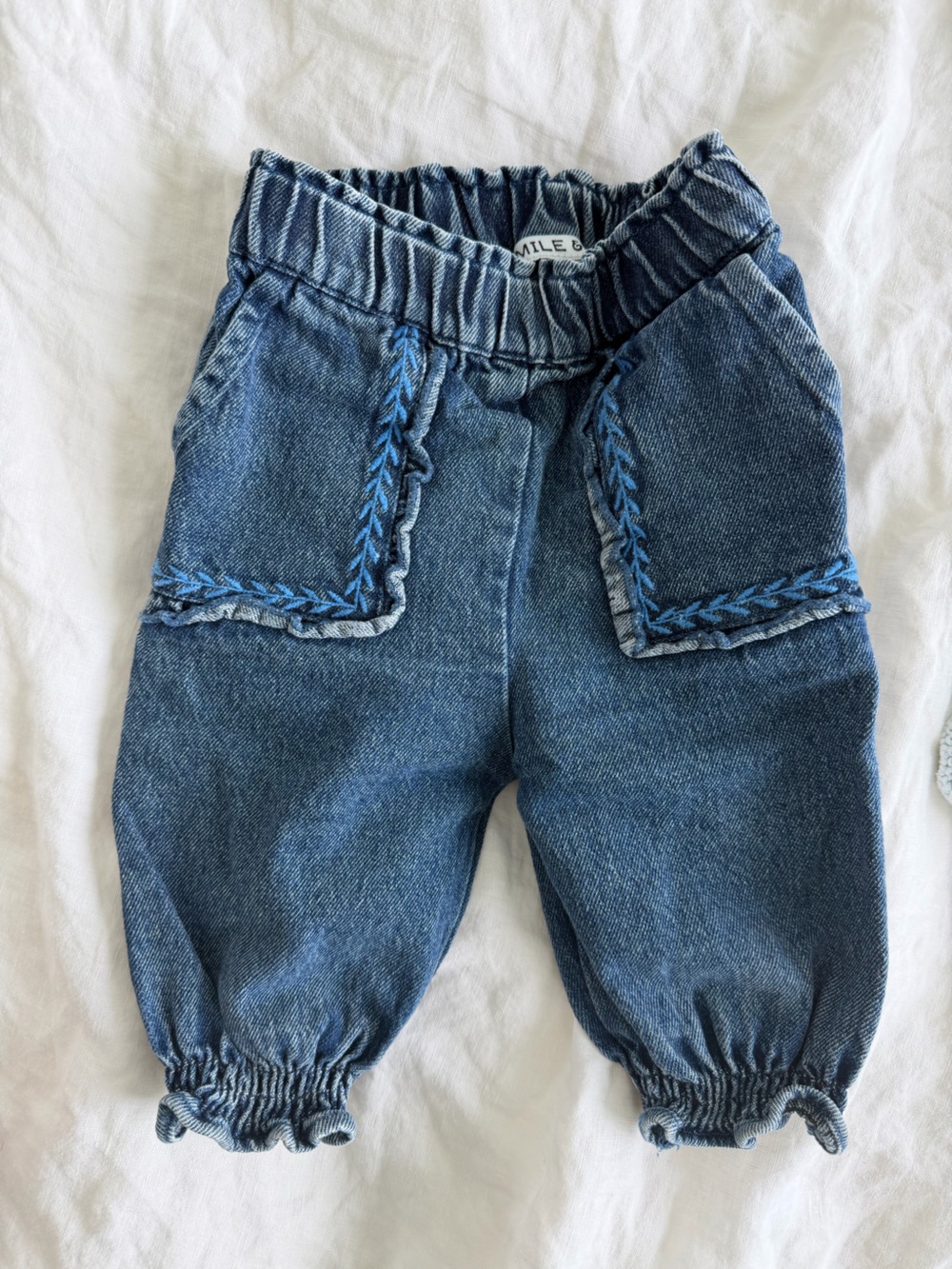 Emile & Ida denim pants, 12M